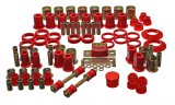 Energy Suspension 66-72 Oldsmobile Cutlass/442/F-85/Europa Red Hyper-flex Master Bushing Set thumbnail 1