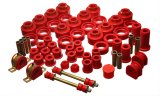 Energy Suspension 92-97 Chevy Suburban 4WD Red Hyper-flex Master Bushing Set thumbnail 1