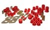 Energy Suspension 89-95 Toyota 4WD Pickup (Except T-100 & Tundra) Red Hyper-Flex Master Bushing Set thumbnail 7