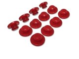 Energy Suspension Polaris Seat Grommet Kit - Red thumbnail 2