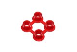 Energy Suspension Polaris XP 1000 Shifter/Brake Pedal Bushing - Red thumbnail 2