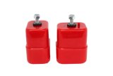 Energy Suspension 08-16 Ford F250/F350/F450 Super Duty Rear Bump Stop - Red thumbnail 1