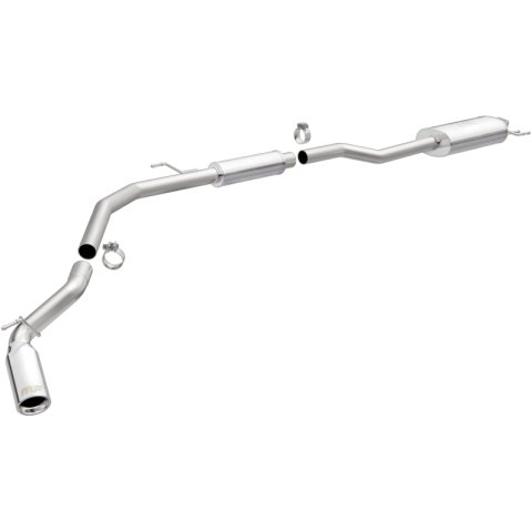 MagnaFlow 2017 Honda Ridgeline V6 3.5L 409 SS Polished 2.5in. MF Series Cat-Back Exhaust thumbnail 4