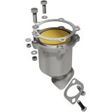 MagnaFlow Direct Fit Catalytic Converter 2003-06 Hyundai Sante FE 3.5L Front Left thumbnail 3