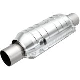 MagnaFlow Universal Catalytic Converter 2.00 OEM Angled O2 thumbnail 5