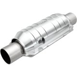 MagnaFlow Universal Catalytic Converter 2.00 OEM Angled O2 thumbnail 6