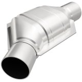 MagnaFlow Universal Catalytic Converter 2.25 Angled Inlet CA thumbnail 1