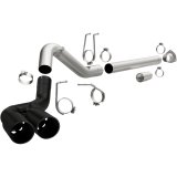 MagnaFlow 08-18 Ford F-250/F-350/F-450 4.6L/6.7 DPF-Back Black 4in Dual Single Rear Exit thumbnail 5