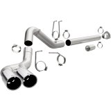 MagnaFlow 08-17 Ford F-250/F-350/F-450 4.6L/6.7 DPF-Back SS 4in Dual Single Passenger Side Rear Exit thumbnail 2
