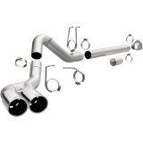 MagnaFlow 08-17 Ford F-250/F-350/F-450 4.6L/6.7 DPF-Back SS 4in Dual Single Passenger Side Rear Exit thumbnail 6