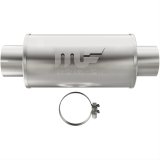 MagnaFlow Muffler Mag DSL SS 7x7x14 4in Inlet 4in Outlet thumbnail 1