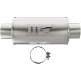 MagnaFlow Muffler Mag DSL SS 7x7x14 4in Inlet 4in Outlet thumbnail 3