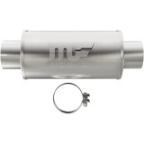 MagnaFlow Muffler Mag DSL SS 7x7x14 4in Inlet 4in Outlet thumbnail 4