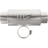 MagnaFlow Muffler Mag DSL SS 7x7x14 5in Inlet 5in Outlet thumbnail 1