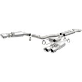 MagnaFlow SYS Cat-Back 2018 Ford Mustang GT 5.0L Competition Dual Exit Polished 4in Tips thumbnail 4
