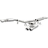 MagnaFlow SYS Cat-Back 2018 Ford Mustang GT 5.0L Competition Dual Exit Polished 4in Tips thumbnail 6