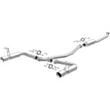 MagnaFlow 2016+ Honda Civic L4 1.5L Street Series Cat-Back Exhaust w/ Polished Tips thumbnail 1