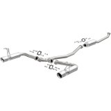 MagnaFlow 2016+ Honda Civic L4 1.5L Street Series Cat-Back Exhaust w/ Polished Tips thumbnail 3
