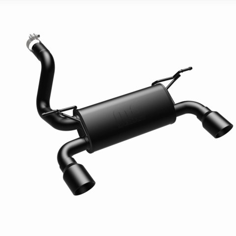 MagnaFlow 2018+ Jeep Wrangler 3.6L Dual Black Tip Axle-Back Exhaust thumbnail 7