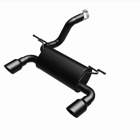 MagnaFlow 2018+ Jeep Wrangler 3.6L Dual Black Tip Axle-Back Exhaust thumbnail 8