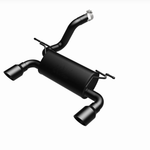 MagnaFlow 2018+ Jeep Wrangler 3.6L Dual Black Tip Axle-Back Exhaust thumbnail 9