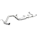 MagnaFlow CatBack 07-15 Nissan Titan V8 LGAS/LFLEX Single MF Polished Stainless Exhaust thumbnail 1