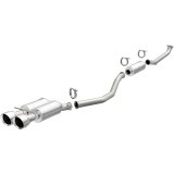 MagnaFlow CatBack 17-18 Honda Civic L4 1.5LGAS Dual Exit Polished Stainless Exhaust thumbnail 1