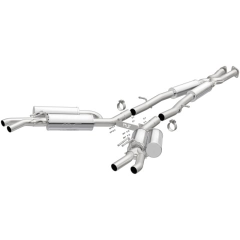 MagnaFlow 2018 Kia Stinger V6 3.3L (Reuse Fascia Tips) Stainless Cat Back Perf Exhaust thumbnail 3