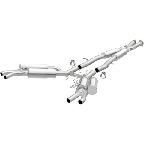 MagnaFlow 2018 Kia Stinger V6 3.3L (Reuse Fascia Tips) Stainless Cat Back Perf Exhaust thumbnail 4