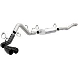 MagnaFlow CatBack 14-18 GMC Sierra 1500 V8-6.2L Polished Stainless Exhaust w/ Black Coated Tips thumbnail 4