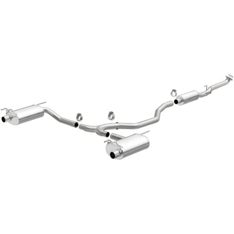 MagnaFlow CatBack 2018 Honda Accord L4 2.0LGAS 2.5in Dual Outlet Stainless Street Series Exhaust thumbnail 4