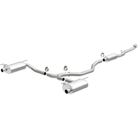 MagnaFlow CatBack 2018 Honda Accord L4 2.0LGAS 2.5in Dual Outlet Stainless Street Series Exhaust thumbnail 5