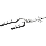 MagnaFlow 11-19 Chevrolet Silverado 2500/3500 HD V8-6.0L Dual Split Cat-Back Exhaust w/Black Tips thumbnail 5