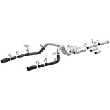 MagnaFlow 11-19 Chevrolet Silverado 2500/3500 HD V8-6.0L Dual Split Cat-Back Exhaust w/Black Tips thumbnail 6