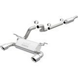 MagnaFlow 2018 Jeep Wrangler L4-2.0L 3in 409SS Cat-Back Exhaust System w/Dual Split Rear Exit thumbnail 1