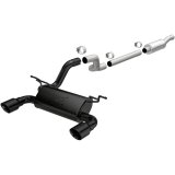MagnaFlow Cat-Back 2018 Jeep Wrangler 2.0L Dual Black Coated 4in Tips thumbnail 1