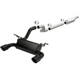 MagnaFlow Cat-Back 2018 Jeep Wrangler 2.0L Dual Black Coated 4in Tips thumbnail 5