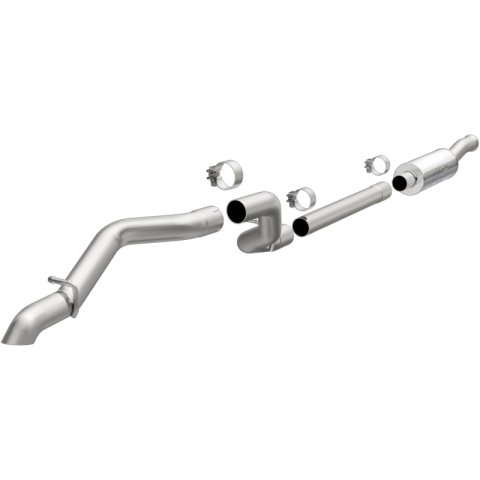 MagnaFlow Cat Back 2018 Jeep Wrangler 2.0L Rock Crawler Series Single Exit Stainless Exhaust thumbnail 4