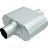 MagnaFlow Rumble Muffler 4.25in x 9.5in Body Shape - 2.5in Center / 2.5in Center thumbnail 1