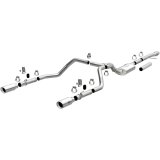 MagnaFlow 2019 Chevy Silverado 1500 V8 5.3L/V6 4.3 Street Series Dual Exit Exhaust w/ Polished Tips thumbnail 1