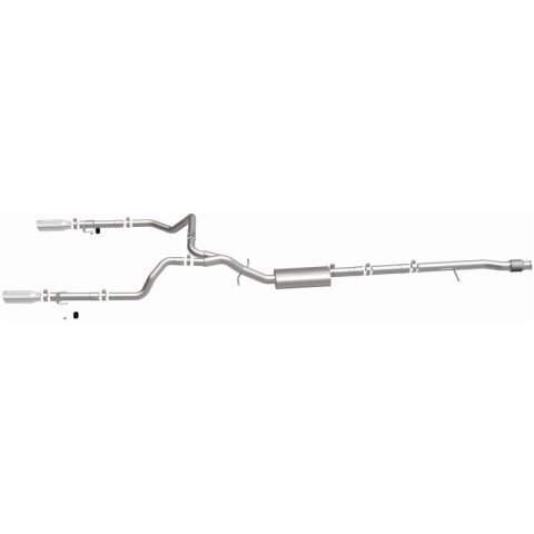 MagnaFlow 2019 Chevy Silverado 1500 V8 5.3L/V6 4.3 Street Series Dual Exit Exhaust w/ Polished Tips thumbnail 7