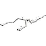 MagnaFlow 2019 Chevy Silverado 1500 V8 5.3L Street Series Quad Split Rear Exhaust w/ Polished Tips thumbnail 1