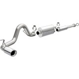 MagnaFlow 2016+ Toyota Tacoma 2.7L 3in Single Passenger Side Rear Exit Cat-Back Exhaust thumbnail 3