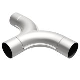 MagnaFlow Smooth Trans T 2.50inch SS 90/90 deg. thumbnail 1
