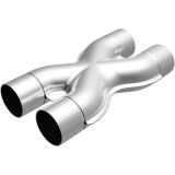 MagnaFlow Smooth Trans X 2.25/2.25 X 12 SS thumbnail 3
