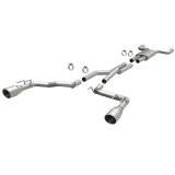 MagnaFlow 10-11 Camaro 6.2L V8 2.5 inch Competition Series Stainless Catback Performance Exhaust thumbnail 1