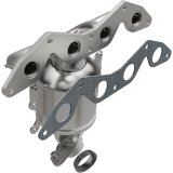 MagnaFlow Direct Fit Catalytic Converter 01-04 Civic DX/LX mani OEM thumbnail 3