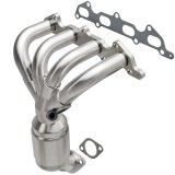 MagnaFlow Conv DF 03-04 Kia Rio 1.6L manifold thumbnail 2
