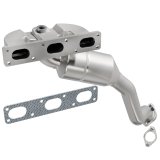 MagnaFlow Direct Fit Catalytic Converter BMW 5 01-03 front OEM thumbnail 1