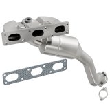 MagnaFlow Direct Fit Catalytic Converter BMW 5 01-03 front OEM thumbnail 5
